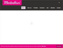 Tablet Screenshot of metaflux.de